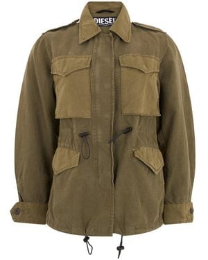 DIESEL Light Jackets - Vert