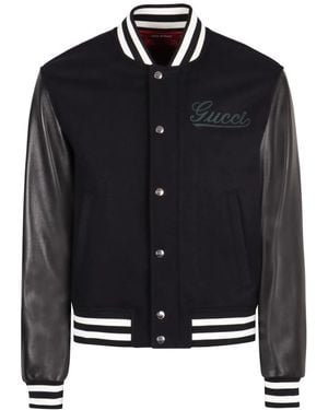 Gucci Bomber Jackets - Black