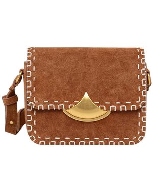 Sessun Tassen ,Bruin ,Katoen Crossbody Bag