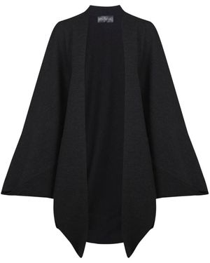Cortana Jassen ,Zwart ,Wol Fabiola Cocoon Jas