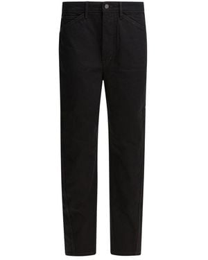 Lemaire Straight Trousers - Nero