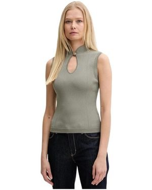 Guess Sleeveless Tops - Gris