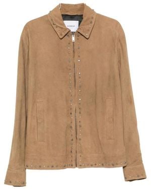Dondup Leather Jackets - Neutre