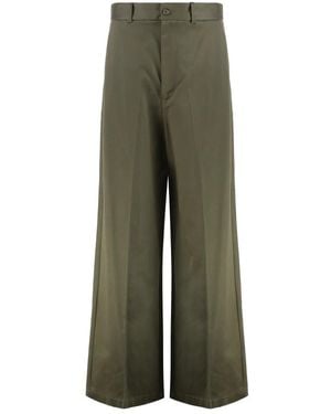 Nili Lotan Wide Trousers - Verde