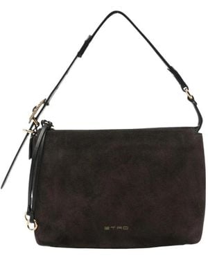 Etro Hobo M Bag - Schwarz