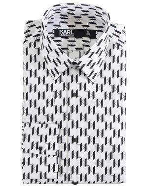KARL LAGERFELD Formal Shirts - Black