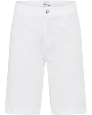 Brax Casual Shorts - White