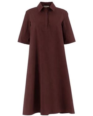 Antonelli Shirt Dresses - Red