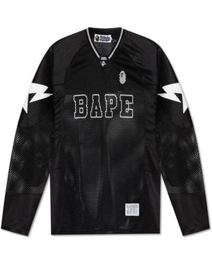 A Bathing Ape Long-sleeve t-shirts for Men | Online Sale up