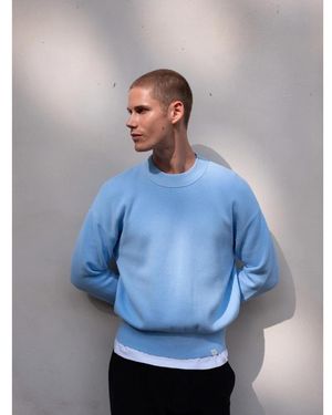 NOWADAYS Open Air Sweater - Blauw