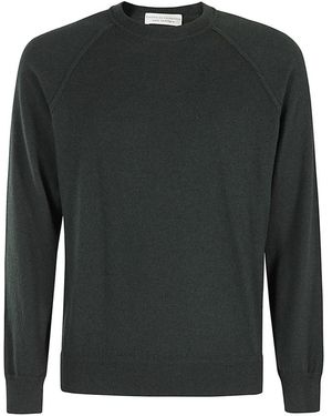 FILIPPO DE LAURENTIIS Round-Neck Knitwear - Green