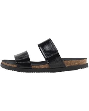 Nature Footwear Mie Sandal Leather - Schwarz