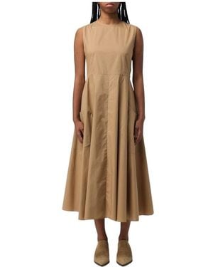 MEIMEIJ Midi Dresses - Brown
