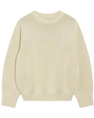 TOTEME Round-Neck Knitwear - Natural