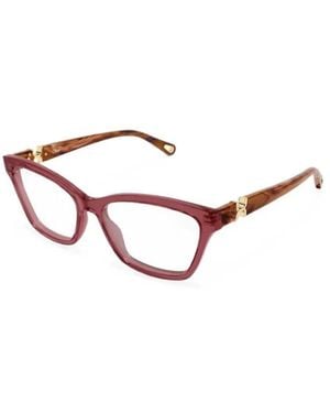 Chloé Cat Eye Optikrahmen - Rot