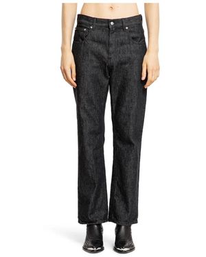 Second/Layer Straight Jeans - Black