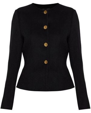 Arma Lorena Wol Jas - Zwart