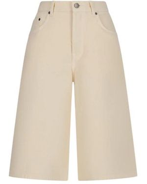 Haikure Cropped Trousers - Natural