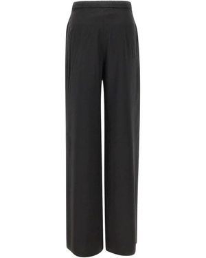 Max Mara Wide Trousers - Negro