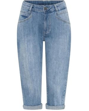 Cro Cropped-Hose - Blau