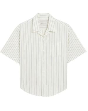 Ami Paris Short Sleeve Shirts - Blanco