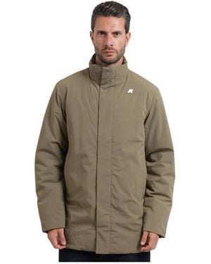 K-Way Winter Jackets - Marron