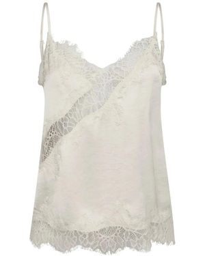 co'couture Sleeveless Tops - White
