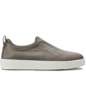 Santoni Trainers - Grey