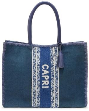 De Siena Shopping Bags - Blue