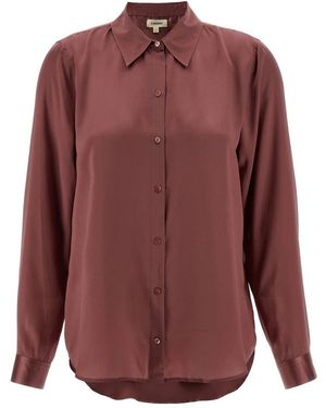 L'Agence Shirts - Paars