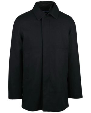 People Of Shibuya Single-Breasted Coats - Negro