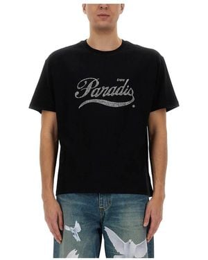 3.PARADIS T-Shirts - Negro