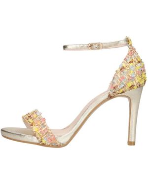 Lodi Schoenen ,Veelkleurig ,Leer Igor-X High Heel Sandal - Naturel