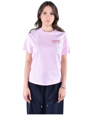 MC2 Saint Barth Tops ,Roze ,Katoen T-Shirts - Paars