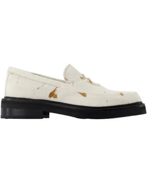 Samsøe & Samsøe Schoenen ,Wit ,Leer Saryesgade Loafers