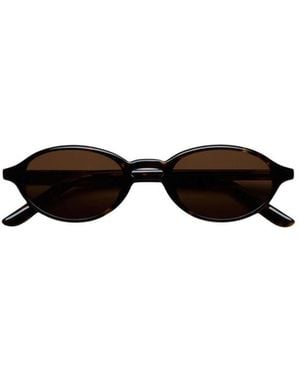 Chimi Stylische Deeptortoise Sonnenbrille - Schwarz