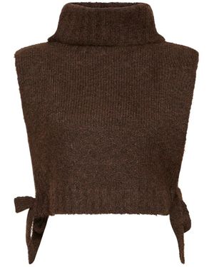Ichi Gebreide Kleding - Bruin