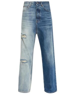 Vetements Straight Jeans - Azul