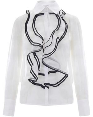 Elisabetta Franchi Shirts - Grey