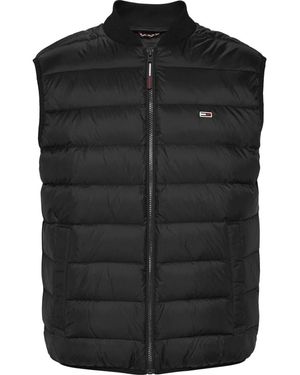 Tommy Hilfiger Packable Light Down Vest Ultralight 100G - Zwart