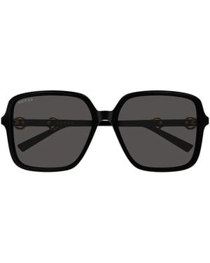 Gucci Butterfly Zonnebril - Zwart
