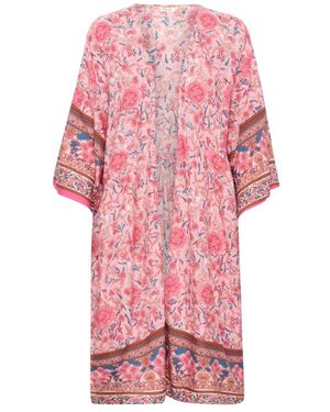 Cream Kimonos - Pink