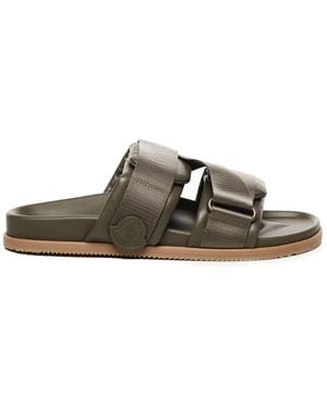 Moncler Sliders - Brown