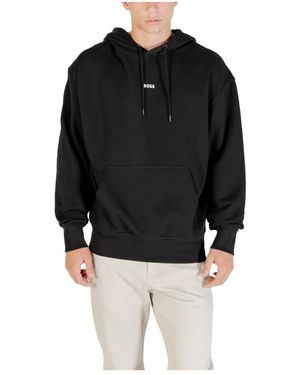 HUGO Hoodies - Black