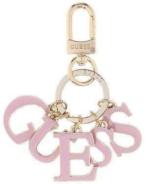 Guess Keyrings - Rosa