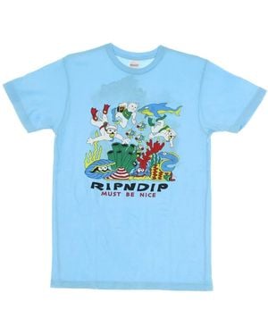 RIPNDIP T-Shirts - Blue