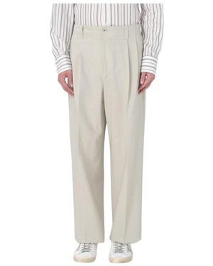 Golden Goose Straight Trousers - Grigio