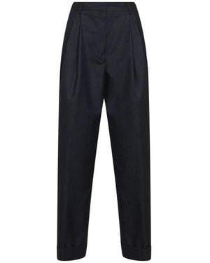 Dries Van Noten Tapered Trousers - Azul
