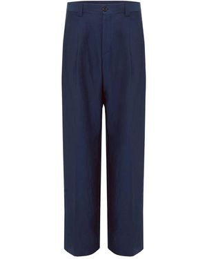 Laneus Straight Trousers - Azul