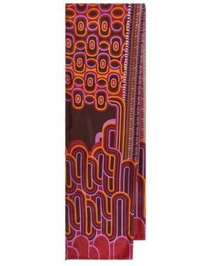 Maliparmi Silky Scarves - Rood